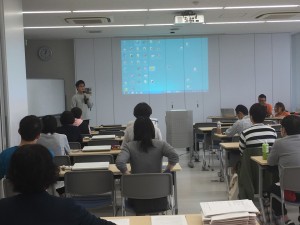 三春病院理学療法士寺田基さんによるオリエンテーション